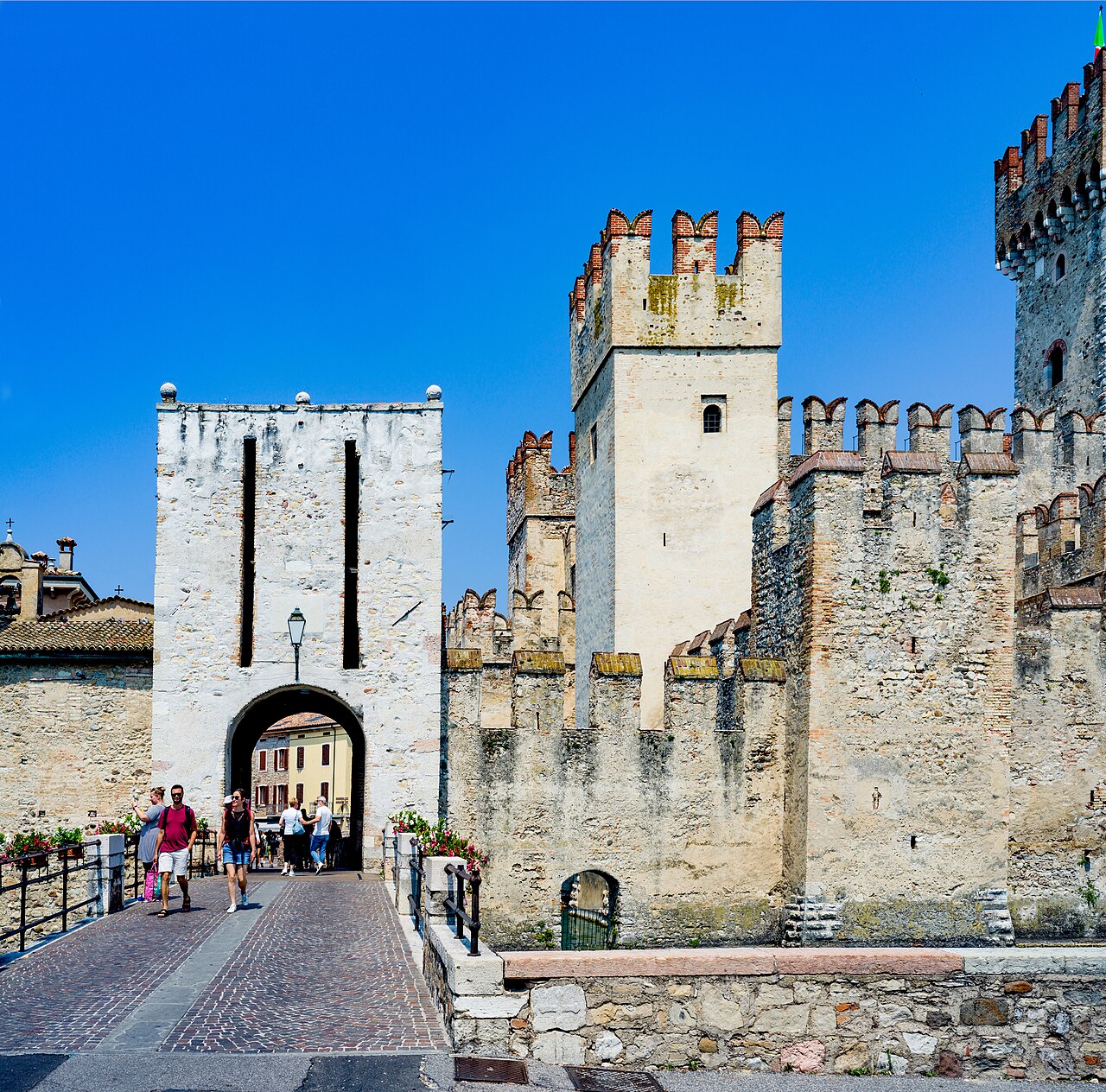 Scaligerburg von Sirmione am Gardasee